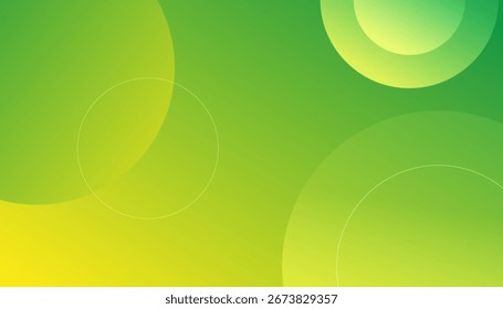 Fondo colorido geométrico Abstractas de círculos superpuestos. concepto de diseño de Vector. Diseño decorativo del Web o cartel, Anuncio