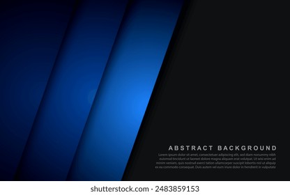 Abstract overlapping dimensional layers with background. vector illustration EPS 10.