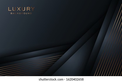 	
Abstract Overlapping Geometric Background with Gold Glitter Effect.Vector illusratration