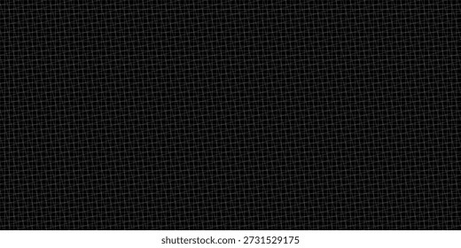 Abstract overlapping grid composed of two fine line systems layered at a slight angle, creating a subtle moiré effect on a black background. A dense, technical texture with a sense of motion and visual vibration.