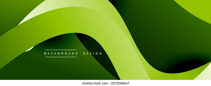 Abstract overlapping lines and circles geometric background with gradient colors