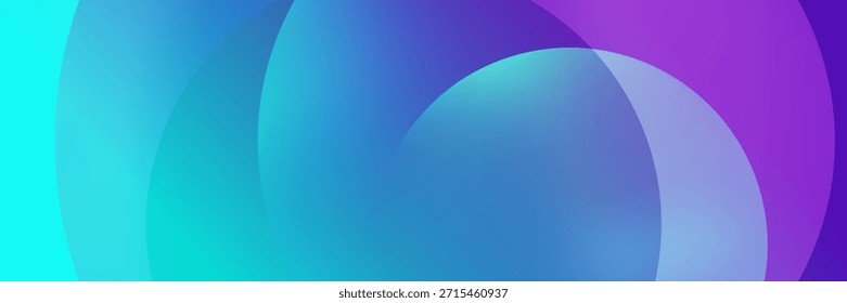 Fondo geométrico Abstractas de líneas y círculos superpuestos con colores degradados