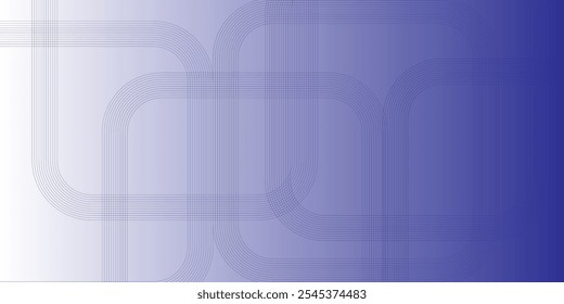 Abstract Overlapping Transparent Circles on Bold Blue Background for Modern Graphic Design Projects
