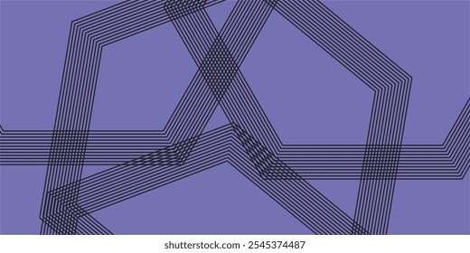 Abstract Overlapping Transparent Circles on Bold Blue Background for Modern Graphic Design Projects