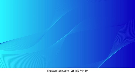 Abstract Overlapping Transparent Circles on Bold Blue Background for Modern Graphic Design Projects