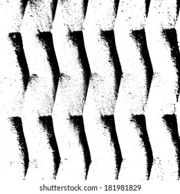 Abstract overlay background - tyre trace. EPS10 vector.