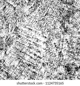 Abstract overlay distress floor, black and white seamless background, stucco grunge, cement or concrete wall textured. Vector illustration design with copy space.