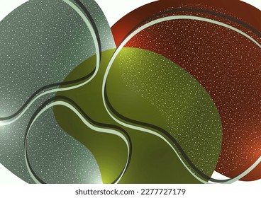 Abstract overlay shapes. Wavy shapes, smooth fluid gradient elements, flow lines. Trendy futuristic design for banner, flyer, poster, logo. Vector illustration.