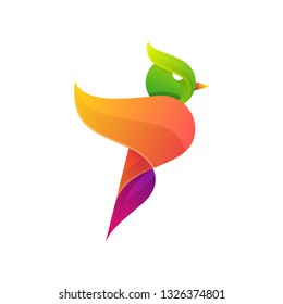 Abstract Owl Color Full Design illustration vector template. Suitable for Creative Industry, Multimedia, entertainment, Educations, Shop, and any related business