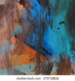 abstract pained vector background