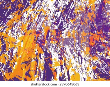 Abstract paint background. Messy texture colored vintage wallpaper. Scratch art pattern. Dirty paint splatter. Graffiti paint blots. Sketch grainy canvas. Billboardoverlay texture.