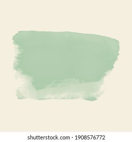 Abstract paint brush strokes on white background. Texture watercolor paper. Vector illustration.