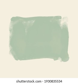 Pincel de pintura abstracto sobre fondo blanco. Papel acuarela de textura. Ilustración vectorial.