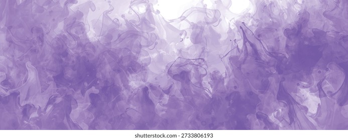Abstract Paint Flow Forming a Serene and Modern Background
