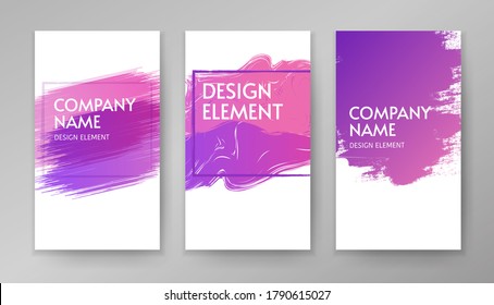 Resumen de pintura grunge fondo de impresión, sucia plantilla de volante de color de agua, pintura rosa de la barniz de color de la agua salpicadura diseño de elementos vectores para tarjetas de folletos, papel de portada de folletos moderno