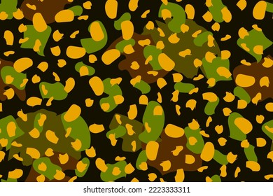 Abstract Paint Pattern. Fluid Inkblot. Fluid Shape Blob. Acid Animal Splash. Black Fluid Dot. Graffiti Fur. Vector Color. Vector Fall. Dirty Blob. Memphis Ink Splatter. Memphis Fur Texture.