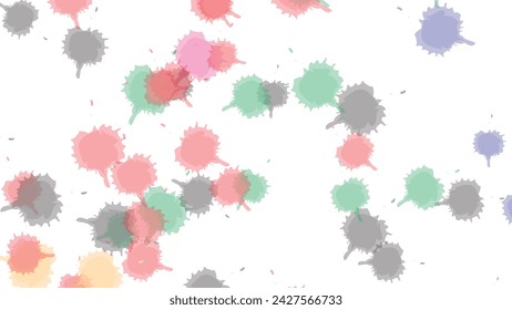 Abstract paint splash background wallpaper vector image for backdrop or presentation