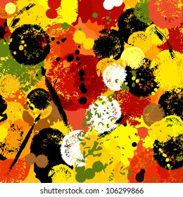 abstract paint splashes background