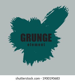 Abstract paint spot grunge element
