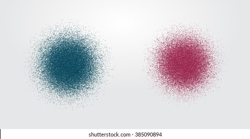 Abstract paint spray background.Vector paint spray effect.