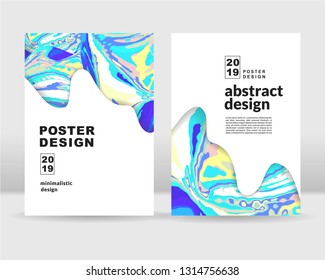 The abstract paint stains background. It can be used for posters, cards, flyers, brochures, magazines and any kind of cover. EPS 10