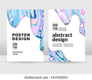 The abstract paint stains background. It can be used for posters, cards, flyers, brochures, magazines and any kind of cover. EPS 10