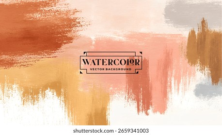 Abstract paint strokes create a colorful background.