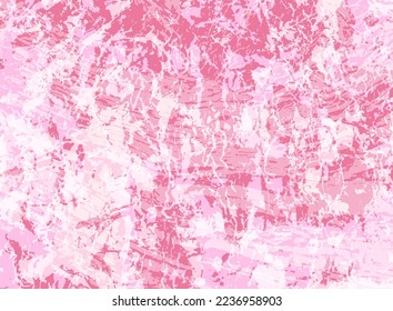 Abstract paint vector background. Rough texture colored vintage wallpaper. Scratch art pattern. Dirty paint splatter. Graffiti paint splashes. Sketch grainy canvas. Watercolor poster backdrop.