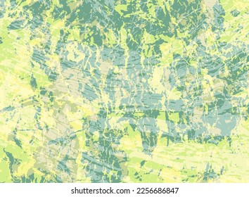 Abstract paint vector background. Rough texture vintage wallpaper. Scratch art pattern. Dirty paint spots. Old paint blots. Sketch grainy canvas. Billboard backgrond texture.