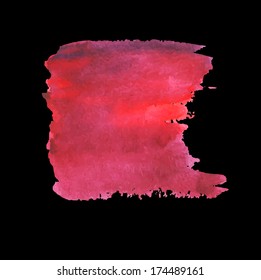 Abstract paint vector banner