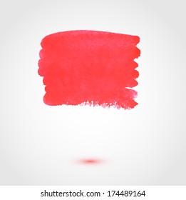 Abstract paint vector banner