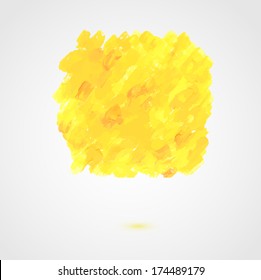 Abstract paint vector banner