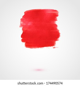 Abstract paint vector banner