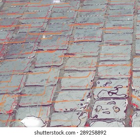 Abstract painted background. Paint texture for design uses. A background for text, covers, websites and wrapping paper. Grungy stone texture.