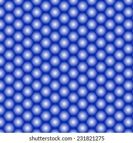 Abstract painted blue background of balls