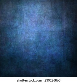 Abstract painted deep blue texture, artistic background.