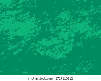 .abstract painted grunge texture background Green concrete wall vector EPS 10