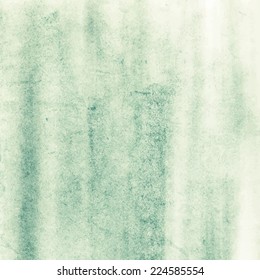 Abstract painted light green hand drawn texture.