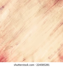 Abstract painted light red hand drawn acrylic texture.