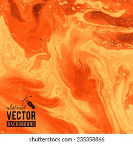 Abstract painted texture. Unusual vector background.