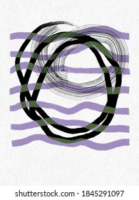 Abstract painting. Abstraction. The strokes of paint. The texture of the brush. Paintings for the interior. Minimalism. Bright colors, pastel colors.
