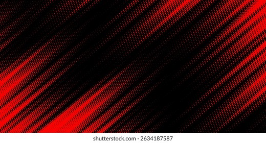 Abstract painting background with a grunge texture featuring red and black