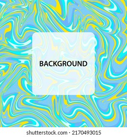 Fondo de pintura abstracta de diseño de mármol líquido .diseño vectorial de ondas líquidas para fondo de afiches y otros