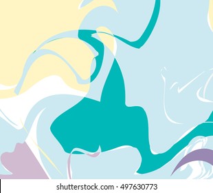 Abstract painting background vector illustration 