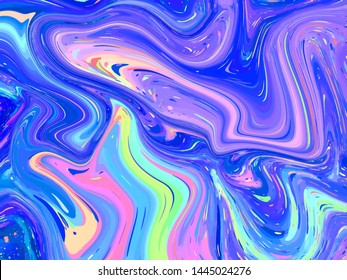 Abstract painting, background for wallpapers, posters, cards, invitations, websites. Modern painting handmade background. Marble effect painting Vector illustration