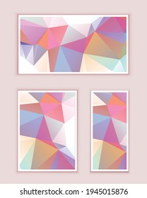 Abstract painting can be used as a trendy background for wallpapers, posters, flyer, cards, brochure, cover, banner.
