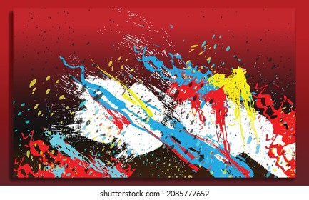 Abstrakte Malerei, kreative Kunst für Hintergrund