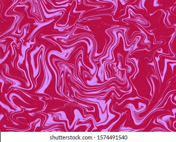 Abstract painting. Marble effect painting. Vector illustration.