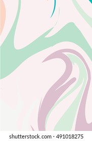 Abstract painting template.