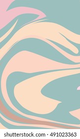 Abstract painting template.